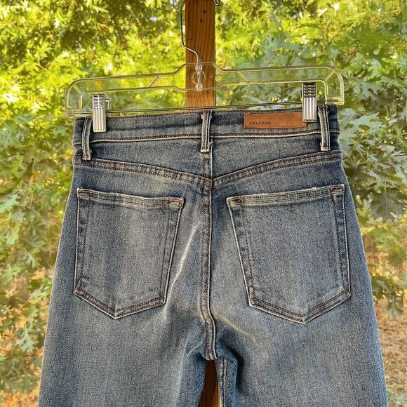 GRLFRND Karolina High Rise Jeans In Cross Your Mind Size 25. - Picture 6 of 12